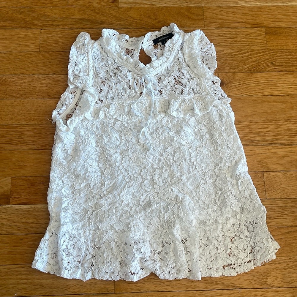 White Lace Blouse